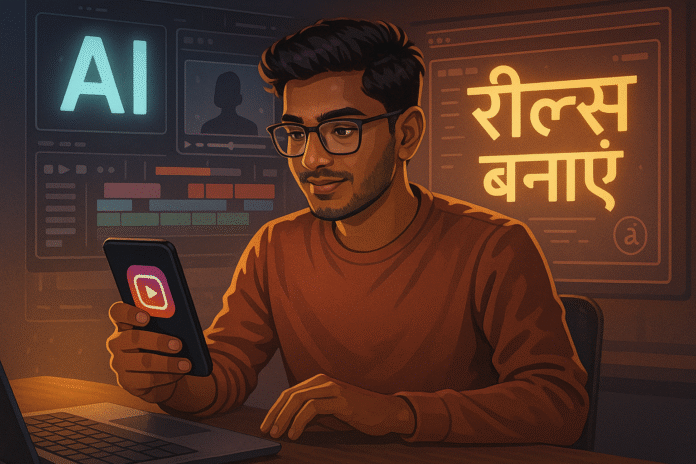 AI to make Instagram Reels in Hindi using CapCut and ChatGPT AI to make reels using ChatGPT